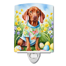 Load image into Gallery viewer, Vizsla Easter Egg Hunt Ceramic Night Light