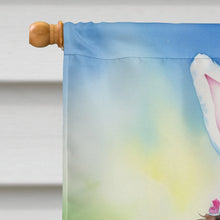 Load image into Gallery viewer, Water Spaniel Easter Egg Hunt House Flag