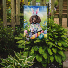 Load image into Gallery viewer, Water Spaniel Easter Garden Flag - Easter Egg Hunt - Dog-Themed Spring Yard Decor