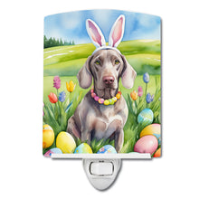 Load image into Gallery viewer, Weimaraner Easter Egg Hunt Ceramic Night Light