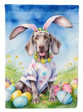 Load image into Gallery viewer, Weimaraner Easter Egg Hunt House Flag