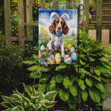 Load image into Gallery viewer, Welsh Springer Spaniel Easter Garden Flag - Easter Egg Hunt - Dog-Themed Spring Yard Decor