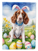 Load image into Gallery viewer, Welsh Springer Spaniel Easter Garden Flag - Easter Egg Hunt - Dog-Themed Spring Yard Decor