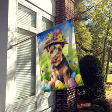 Load image into Gallery viewer, Welsh Terrier Easter Egg Hunt House Flag