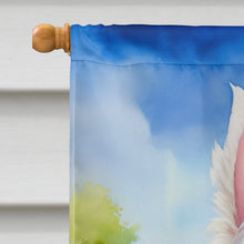 Load image into Gallery viewer, Westie Easter Egg Hunt House Flag