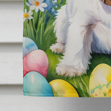 Load image into Gallery viewer, Westie Easter Egg Hunt House Flag