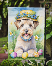 Load image into Gallery viewer, Wheaten Terrier Easter Garden Flag - Easter Egg Hunt - Dog-Themed Spring Yard Decor