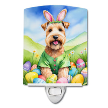 Load image into Gallery viewer, Wheaten Terrier Easter Egg Hunt Ceramic Night Light