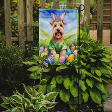 Load image into Gallery viewer, Wheaten Terrier Easter Garden Flag - Easter Egg Hunt - Dog-Themed Spring Yard Decor