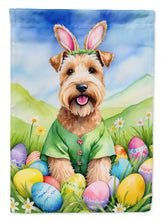 Load image into Gallery viewer, Wheaten Terrier Easter Garden Flag - Easter Egg Hunt - Dog-Themed Spring Yard Decor