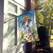 Load image into Gallery viewer, Whippet Easter Egg Hunt House Flag
