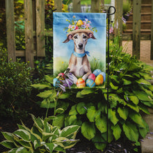 Load image into Gallery viewer, Whippet Easter Garden Flag - Easter Egg Hunt - Dog-Themed Spring Yard Decor