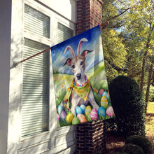 Load image into Gallery viewer, Whippet Easter Egg Hunt House Flag