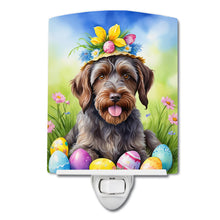 Load image into Gallery viewer, Wirehaired Pointing Griffon Easter Egg Hunt Ceramic Night Light