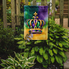 Load image into Gallery viewer, King's Mardi Gras Crown Garden Flag – Decorative Garden Flag by Caroline's Treasures