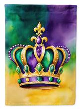 Load image into Gallery viewer, King's Mardi Gras Crown Garden Flag – Decorative Garden Flag by Caroline's Treasures