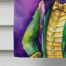 Load image into Gallery viewer, Alligator King of Mardi Gras House Flag