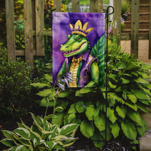 Load image into Gallery viewer, Alligator King of Mardi Gras Garden Flag – Decorative Garden Flag by Caroline's Treasures