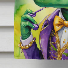 Load image into Gallery viewer, Alligator King of Mardi Gras House Flag