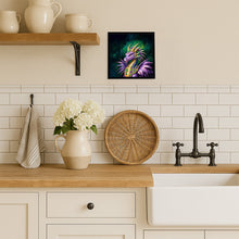 Load image into Gallery viewer, Dragon King of Mardi Gras Framed Metal Print