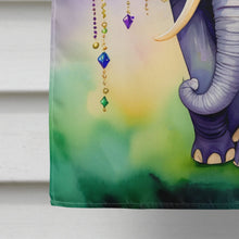 Load image into Gallery viewer, Elephant King of Mardi Gras House Flag