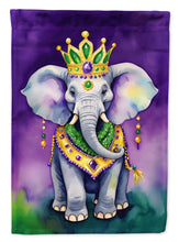 Load image into Gallery viewer, Elephant King of Mardi Gras House Flag
