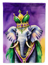 Load image into Gallery viewer, Elephant King of Mardi Gras House Flag