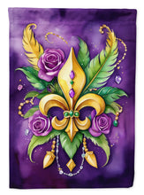 Load image into Gallery viewer, Fleur de lis Mardi Gras Garden Flag – Decorative Garden Flag by Caroline's Treasures