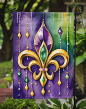 Load image into Gallery viewer, Fleur de lis Mardi Gras Garden Flag – Decorative Garden Flag by Caroline's Treasures