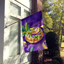 Load image into Gallery viewer, King Cake Mardi Gras House Flag
