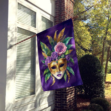 Load image into Gallery viewer, Mask Mardi Gras House Flag