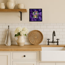 Load image into Gallery viewer, Mask Mardi Gras Framed Metal Print