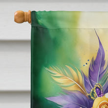 Load image into Gallery viewer, Mask Mardi Gras House Flag