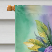 Load image into Gallery viewer, Mask Mardi Gras House Flag