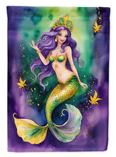 Load image into Gallery viewer, Mermaid Mardi Gras House Flag