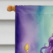 Load image into Gallery viewer, Mermaid Mardi Gras House Flag