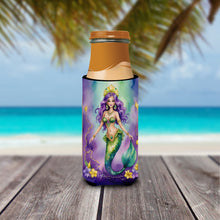 Load image into Gallery viewer, Mermaid Mardi Gras Slim Can Huggers – Fun, Functional Drink Coolers for Every Occasion