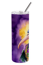 Load image into Gallery viewer, Pelican Mardi Gras Stainless Steel Skinny Tumbler