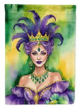 Load image into Gallery viewer, Queen of Mardi Gras Garden Flag – Decorative Garden Flag by Caroline's Treasures