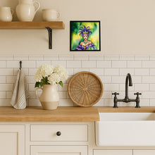 Load image into Gallery viewer, Queen of Mardi Gras Framed Metal Print