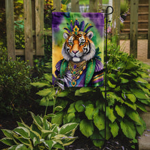 Load image into Gallery viewer, Tiger the King of Mardi Gras Garden Flag – Decorative Garden Flag by Caroline's Treasures