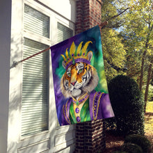 Load image into Gallery viewer, Tiger the King of Mardi Gras House Flag