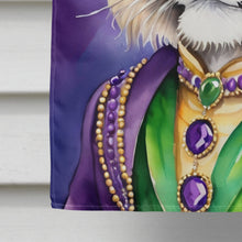 Load image into Gallery viewer, Tiger the King of Mardi Gras House Flag