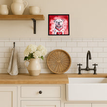 Load image into Gallery viewer, American Bulldog My Valentine Framed Metal Print