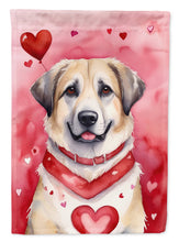 Load image into Gallery viewer, Anatolian Shepherd Dog My Valentine House Flag