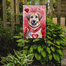 Load image into Gallery viewer, Anatolian Shepherd Dog Valentine’s Day Garden Flag – Dog-Themed Heart Yard Decor