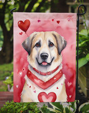 Load image into Gallery viewer, Anatolian Shepherd Dog Valentine’s Day Garden Flag – Dog-Themed Heart Yard Decor