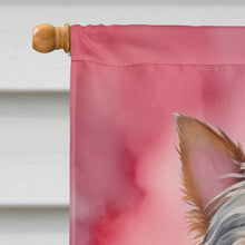 Load image into Gallery viewer, Australian Terrier My Valentine House Flag