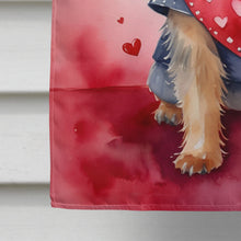 Load image into Gallery viewer, Australian Terrier My Valentine House Flag