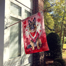 Load image into Gallery viewer, Belgian Tervuren My Valentine House Flag